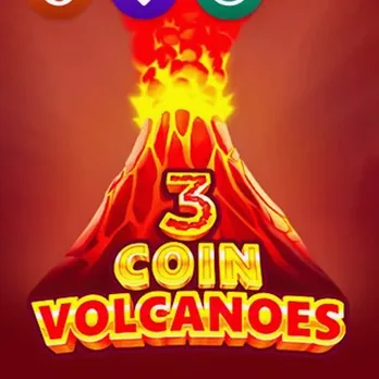 Machine à sous 3 Coin Volcanoes de 3Oaks chez Seven Casino
