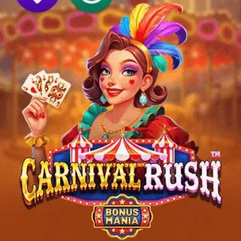 Machine à sous Carnival Rush de Betsoft chez Seven Casino